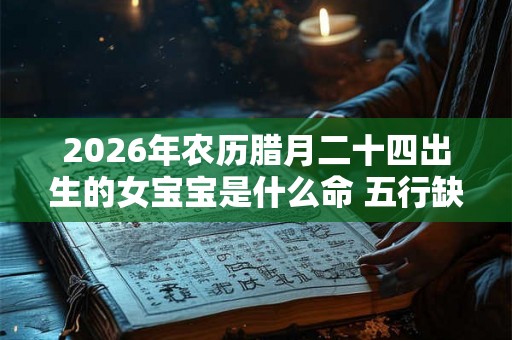 2026年农历腊月二十四出生的女宝宝是什么命 五行缺啥