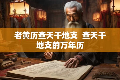 老黄历查天干地支 查天干地支的万年历 老黄历查天干地支 查天干地支的万年历