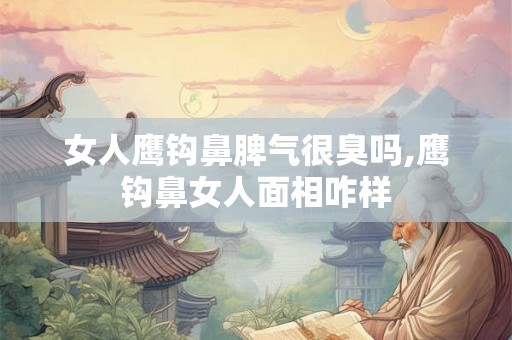 女人鹰钩鼻脾气很臭吗,鹰钩鼻女人面相咋样