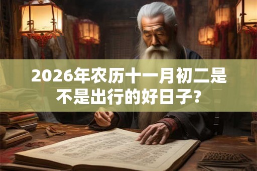 2026年农历十一月初二是不是出行的好日子? 2026年农历十一月初二是不是出行的好日子?