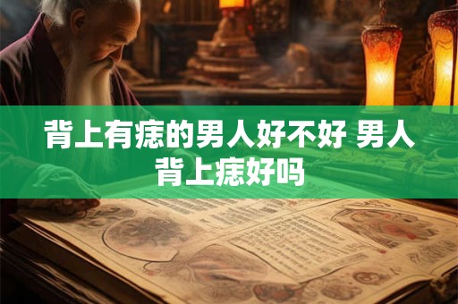 背上有痣的男人好不好 男人背上痣好吗 背上有痣的男人好不好 男人背上痣好吗