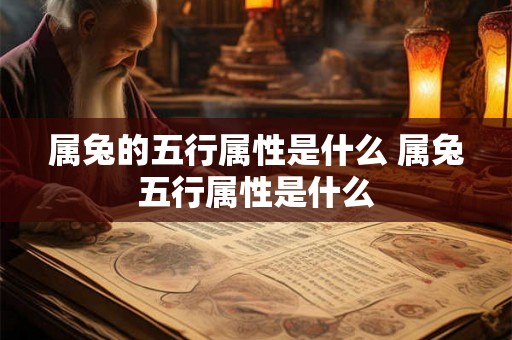 属兔的五行属性是什么 属兔五行属性是什么 属兔的五行属性是什么 属兔五行属性是什么