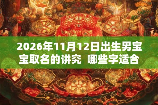 2026年11月12日出生男宝宝取名的讲究 哪些字适合取名 2026年11月12日出生男宝宝取名的讲究 哪些字适合取名