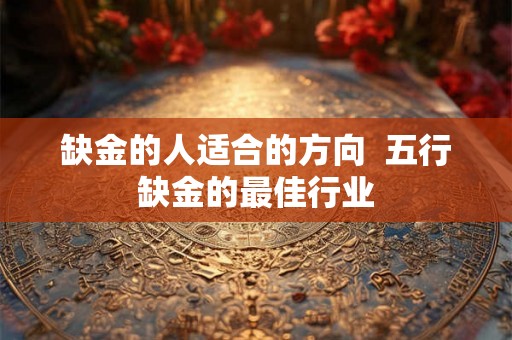 缺金的人适合的方向  五行缺金的最佳行业