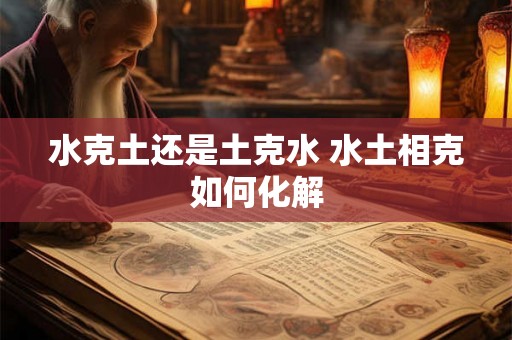 水克土还是土克水 水土相克如何化解
