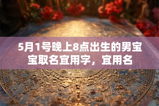 5月1号晚上8点出生的男宝宝取名宜用字,宜用名 5月1号晚上8点出生的男宝宝取名宜用字,宜用名