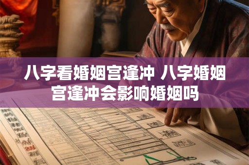 八字看婚姻宫逢冲 八字婚姻宫逢冲会影响婚姻吗