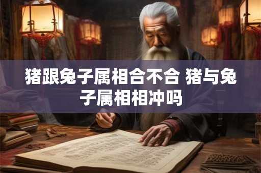 猪跟兔子属相合不合 猪与兔子属相相冲吗