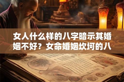 女人什么样的八字暗示其婚姻不好？女命婚姻坎坷的八字