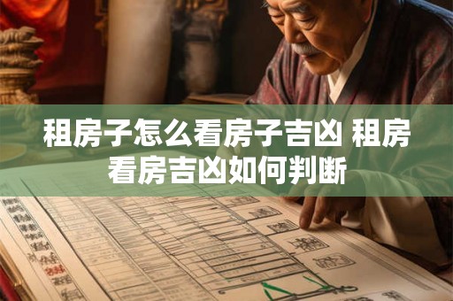 租房子怎么看房子吉凶 租房看房吉凶如何判断