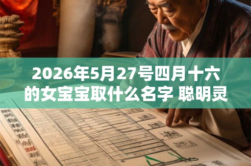 2026年5月27号四月十六的女宝宝取什么名字 聪明灵动 2026年5月27号四月十六的女宝宝取什么名字 聪明灵动