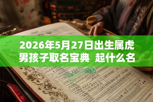 2026年5月27日出生属虎男孩子取名宝典  起什么名字寓意好