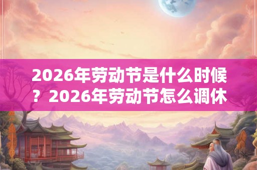 2026年劳动节是什么时候？2026年劳动节怎么调休？