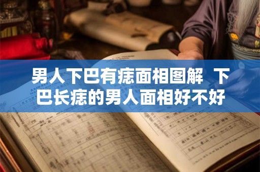 男人下巴有痣面相图解  下巴长痣的男人面相好不好
