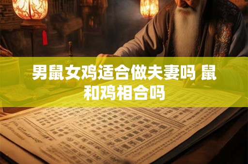 男鼠女鸡适合做夫妻吗 鼠和鸡相合吗 男鼠女鸡适合做夫妻吗 鼠和鸡相合吗