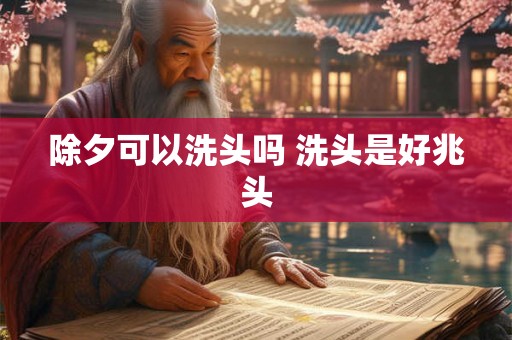 除夕可以洗头吗 洗头是好兆头 除夕可以洗头吗 洗头是好兆头
