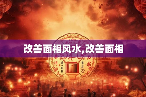 改善面相风水,改善面相