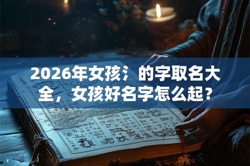 2026年女孩氵的字取名大全,女孩好名字怎么起? 2026年女孩氵的字取名大全,女孩好名字怎么起?