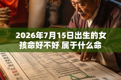 2026年7月15日出生的女孩命好不好 属于什么命 2026年7月15日出生的女孩命好不好 属于什么命
