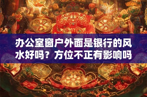 办公室窗户外面是银行的风水好吗？方位不正有影响吗？
