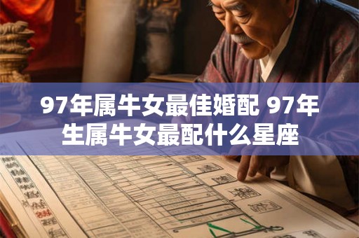 97年属牛女最佳婚配 97年生属牛女最配什么星座