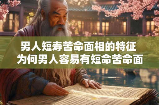 男人短寿苦命面相的特征 为何男人容易有短命苦命面相 男人短寿苦命面相的特征 为何男人容易有短命苦命面相