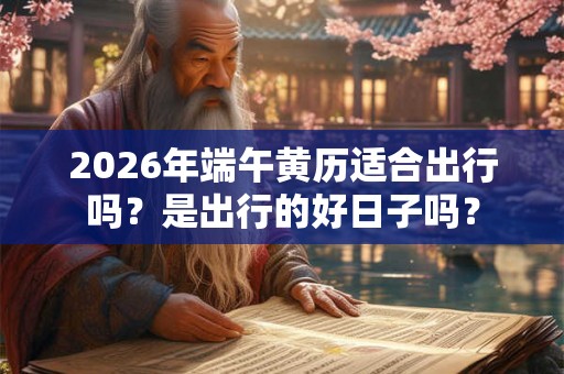 2026年端午黄历适合出行吗？是出行的好日子吗？