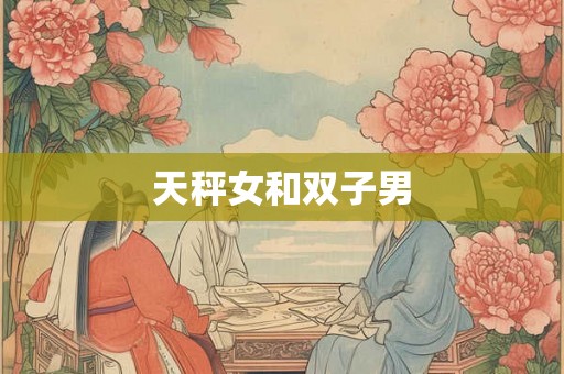 天秤女和双子男