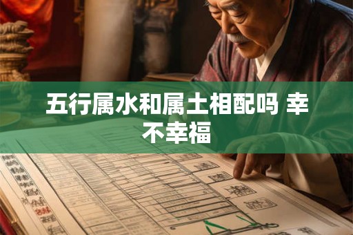 五行属水和属土相配吗 幸不幸福