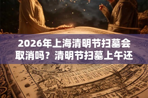 2026年上海清明节扫墓会取消吗？清明节扫墓上午还是下午？