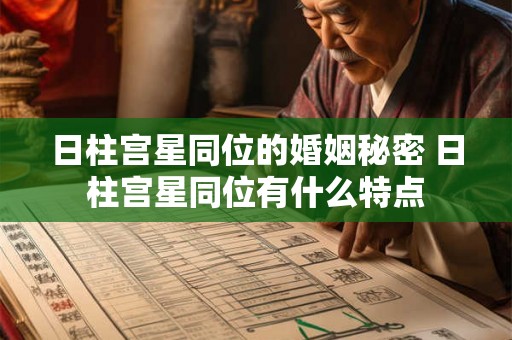 日柱宫星同位的婚姻秘密 日柱宫星同位有什么特点 日柱宫星同位的婚姻秘密 日柱宫星同位有什么特点