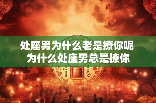 处座男为什么老是撩你呢 为什么处座男总是撩你 处座男为什么老是撩你呢 为什么处座男总是撩你