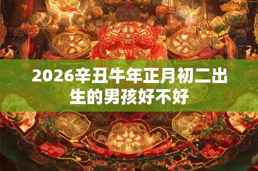 2026辛丑牛年正月初二出生的男孩好不好