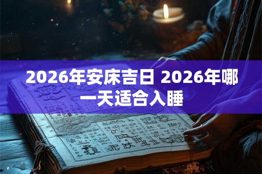 2026年安床吉日 2026年哪一天适合入睡 2026年安床吉日 2026年哪一天适合入睡
