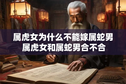 属虎女为什么不能嫁属蛇男 属虎女和属蛇男合不合