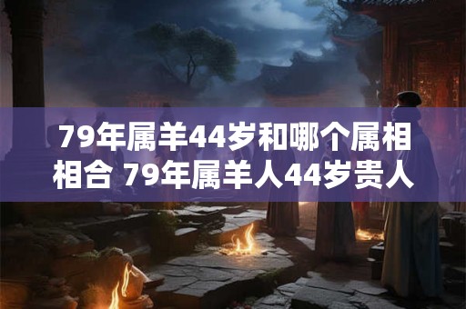 79年属羊44岁和哪个属相相合 79年属羊人44岁贵人属相是谁