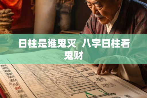 日柱是谁鬼灭  八字日柱看鬼财