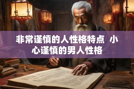 非常谨慎的人性格特点  小心谨慎的男人性格