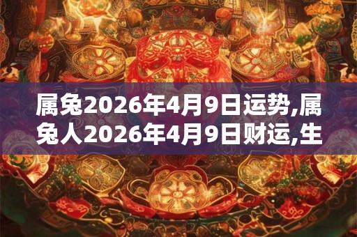属兔2026年4月9日运势,属兔人2026年4月9日财运,生肖兔2026年4月9日运势 属兔2026年4月9日运势,属兔人2026年4月9日财运,生肖兔2026年4月9日运势