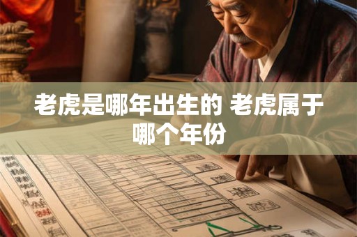 老虎是哪年出生的 老虎属于哪个年份