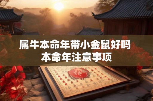 属牛本命年带小金鼠好吗 本命年注意事项