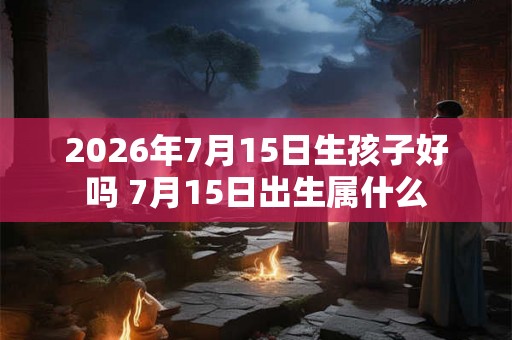 2026年7月15日生孩子好吗 7月15日出生属什么 2026年7月15日生孩子好吗 7月15日出生属什么