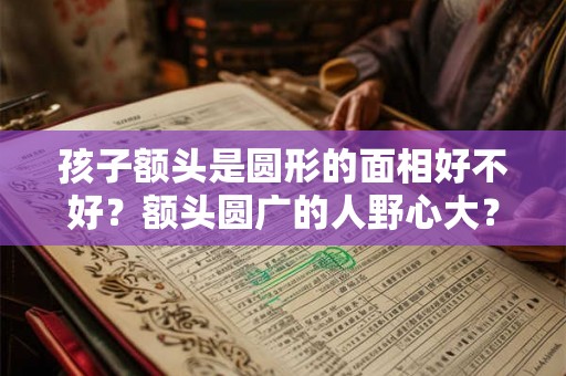 孩子额头是圆形的面相好不好？额头圆广的人野心大？