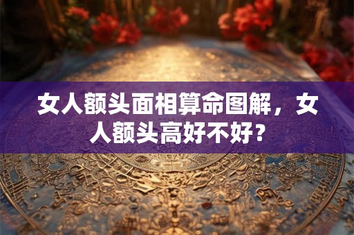 女人额头面相算命图解，女人额头高好不好？