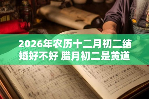 2026年农历十二月初二结婚好不好 腊月初二是黄道吉日吗