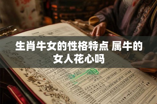 生肖牛女的性格特点 属牛的女人花心吗
