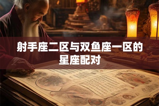 射手座二区与双鱼座一区的星座配对