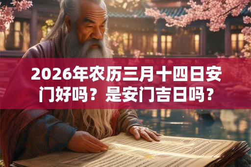 2026年农历三月十四日安门好吗?是安门吉日吗? 2026年农历三月十四日安门好吗?是安门吉日吗?