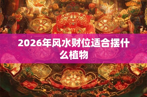2026年风水财位适合摆什么植物