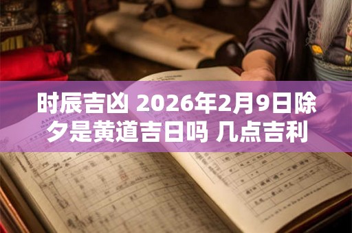 时辰吉凶 2026年2月9日除夕是黄道吉日吗 几点吉利